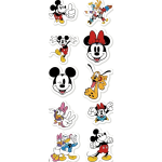 Mickey/Minnie Mouse Stickers Assorted